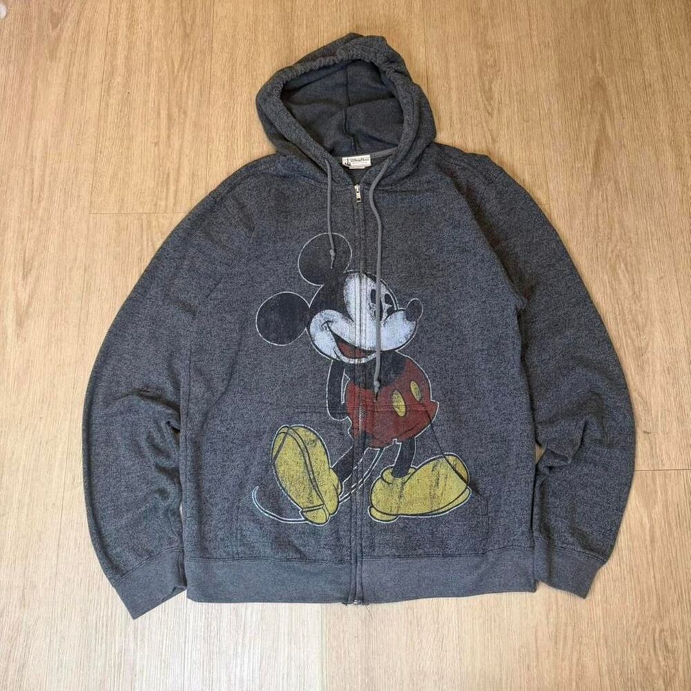 Disney Men's Grey Hoodie